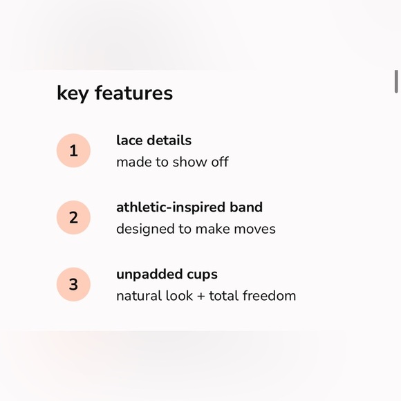 NWT Lively The Long-Lined Lace Bralette in Jet Black Size Small - Picture 8 of 10